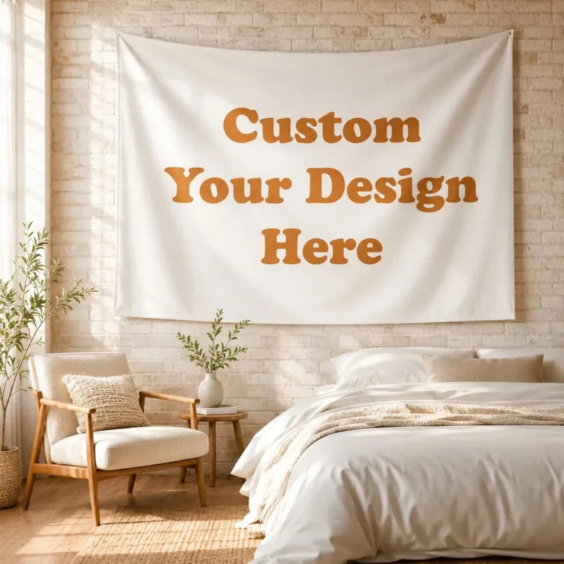 Home Textiles Products - Kişiselleştirilmiş özel bir goblen—doğum günleri, düğünler,