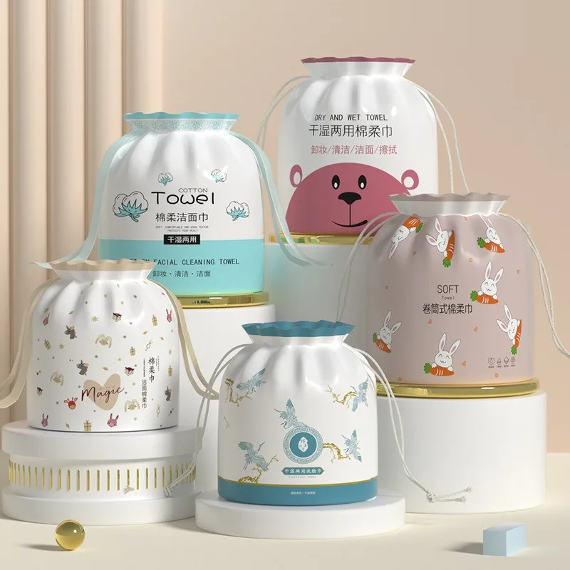 Home Textiles Face Towel - 1 Rulo Paket 20x20cm Tek Kullanımlık