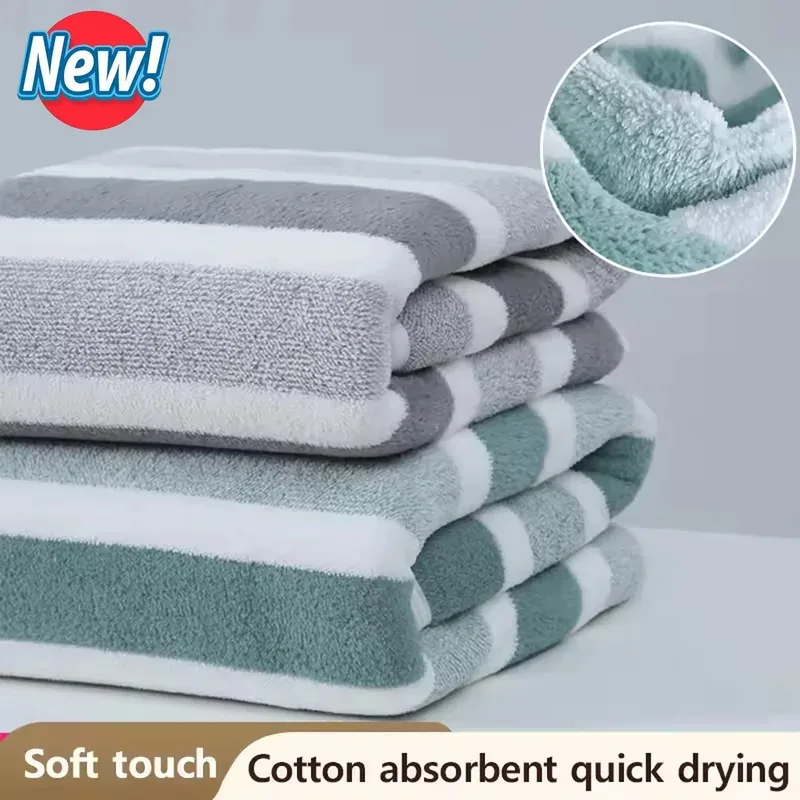 Home Textiles Face Towel - 2026 Yeni 1 Adet Çizgili Yüz