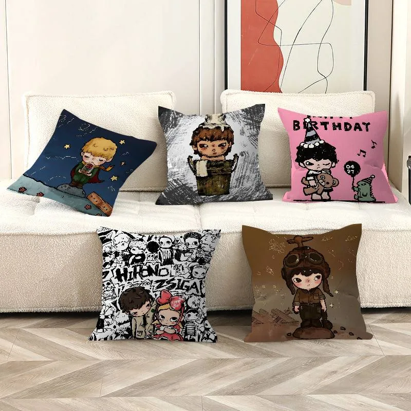 Home Fashion Textiles - Karikatür H-HIRONOS Karikatür Yastık Anime Yastık