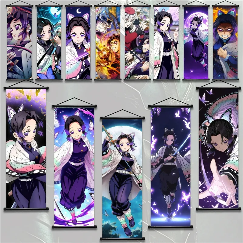 Home Textiles Products - Shinobu Kocho Demon Slayer Sanat Kumaş