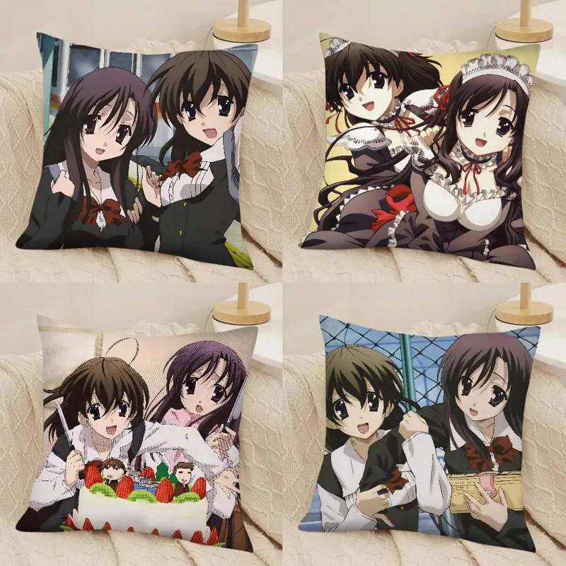 Home Fashion Textiles - Anime S-School Days Katsura Kotonoha Yastık