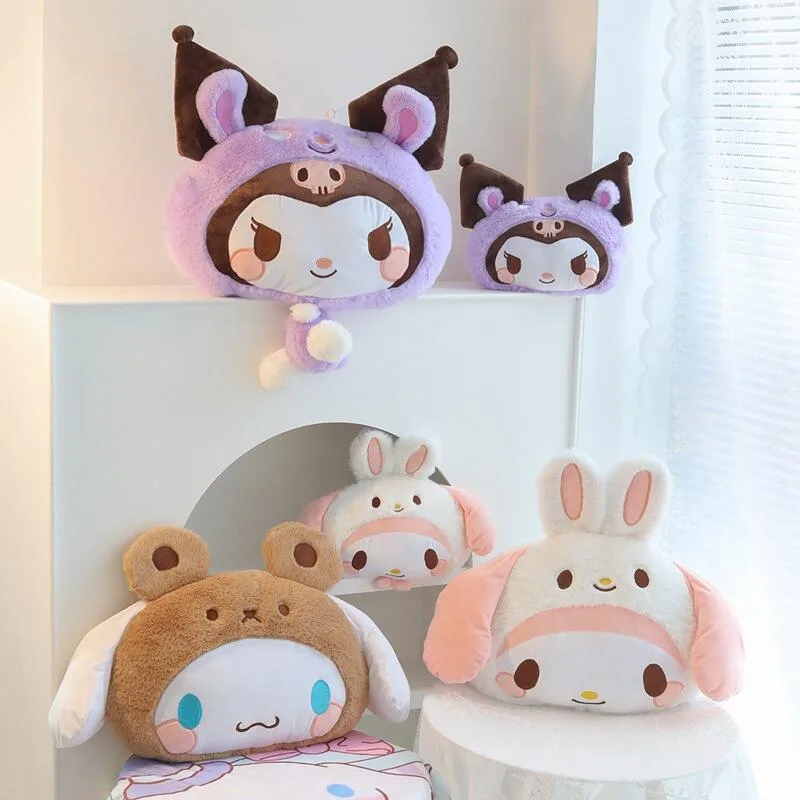 Home Textiles Blanket - Sanrio Karikatür Sevimli Kuromi Yastık Battaniye