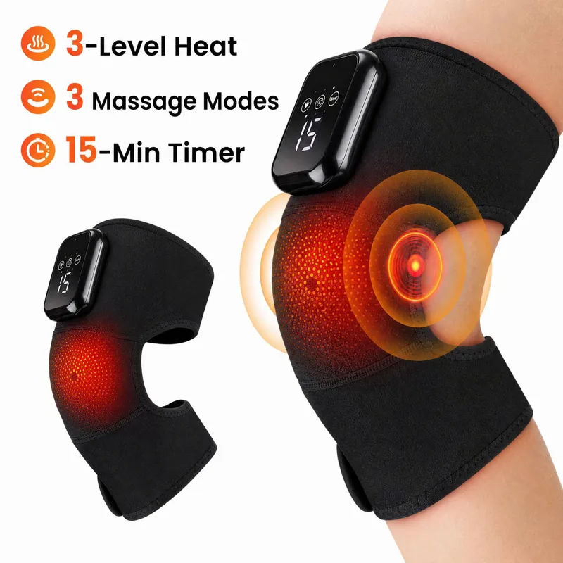 Heated Pad Electric - Elektrikli Isıtmalı Titreşimli Diz Masaj Aleti