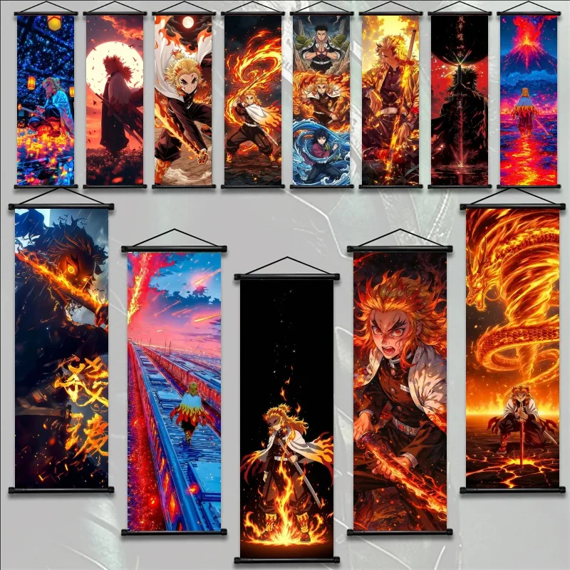 Home Textiles Products - Demon Slayer Kyojuro Rengoku HD Baskılı