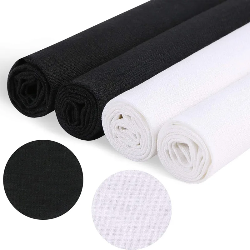 Home Textiles Products - 4 Parça Keten Kumaş, DIY Dikiş