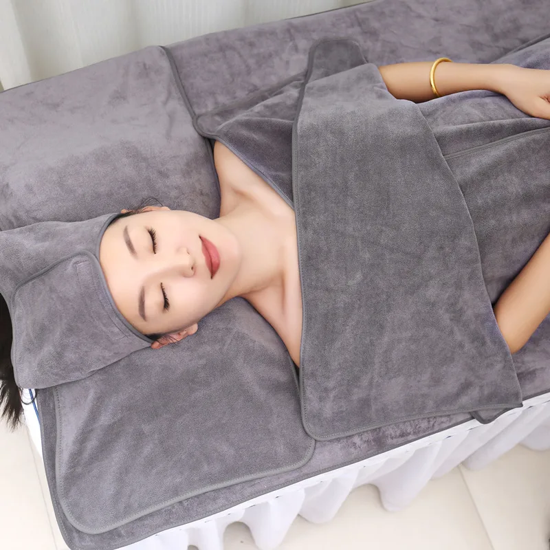 Home Textiles Face Towel - 3 adet Set Güzellik Salonu Süper