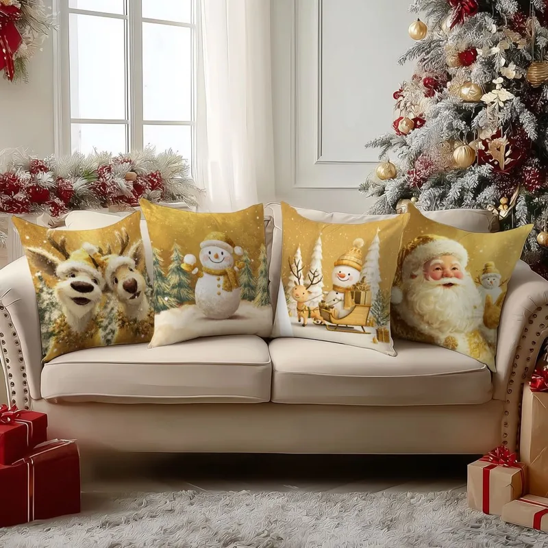 Şenlikli Noel Yastık Kılıfları - Home Textiles News incelemesi ve fiyatı