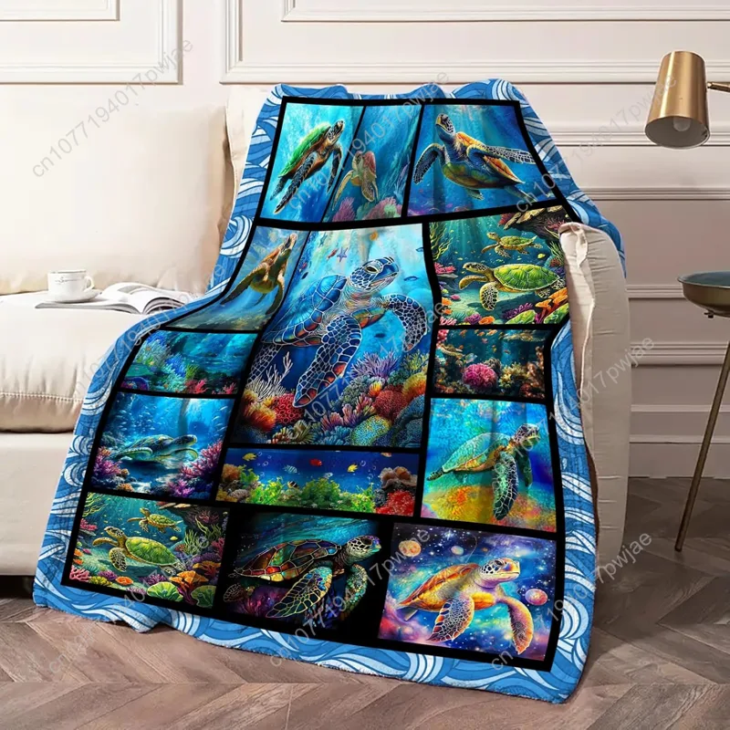 Deniz Kaplumbağası Flanel Batt - Home Textiles Blanket incelemesi ve fiyatı