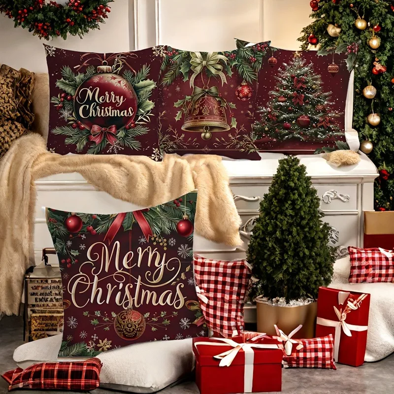 Şenlikli Noel Yastık Kılıfları - Home Textiles News incelemesi ve fiyatı