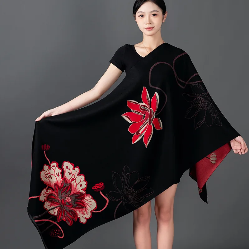 Kadın Kış Şal Kaşmir Eşarp Çiç - Home Textiles Blanket incelemesi ve fiyatı