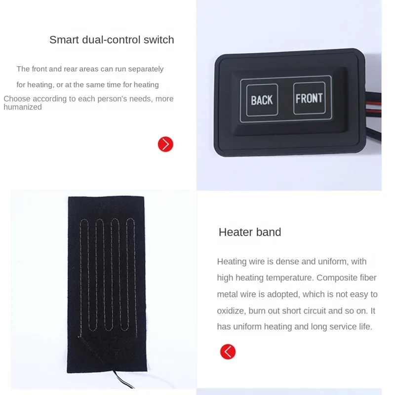 AB68 USB Elbise Isıtıcı Ped 3  - Heated Pad Electric incelemesi ve fiyatı