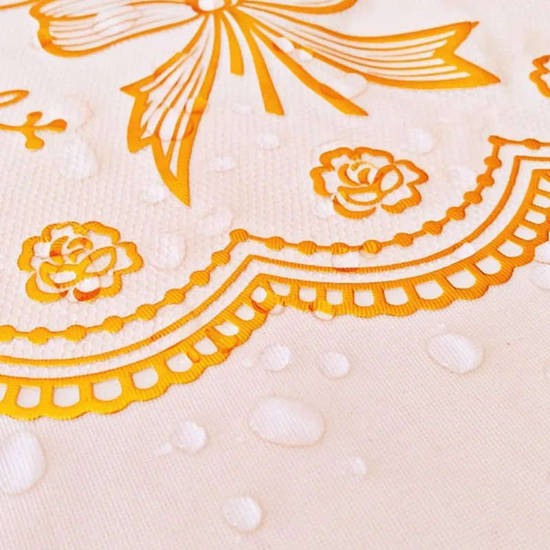 Yeni PVC Oval Su Geçirmez Masa - Home Textiles News incelemesi ve fiyatı