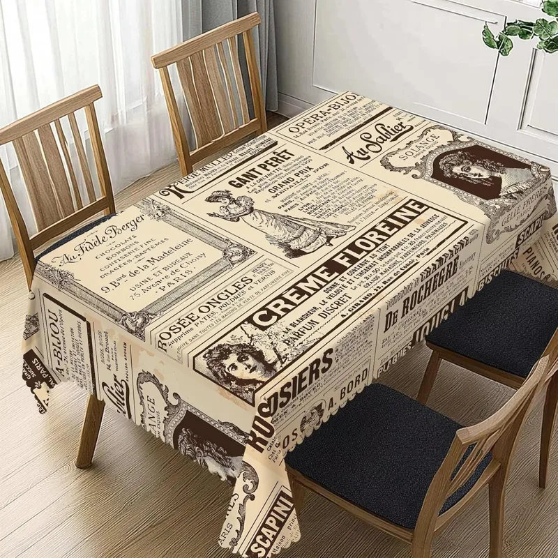 Vintage Paris Fransa Gazete Ma - Home Textiles News incelemesi ve fiyatı