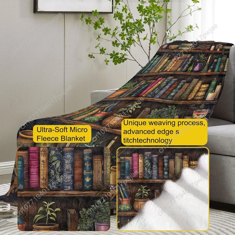Antika Kitaplar ve Dekorlu Vin - Home Textiles Blanket incelemesi ve fiyatı