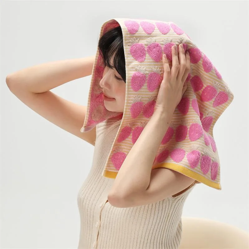 Çilek Serisi Pamuk Yumuşak Yüz - Home Textiles Face Towel incelemesi ve fiyatı