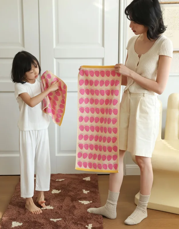 Çilek Serisi Pamuk Yumuşak Yüz - Home Textiles Face Towel incelemesi ve fiyatı