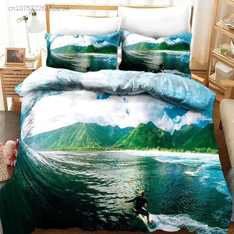 Plaj Sörfü Yatak Örtüsü Seti M - Home Fashion Textiles incelemesi ve fiyatı