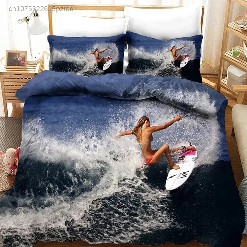 Plaj Sörfü Yatak Örtüsü Seti M - Home Fashion Textiles incelemesi ve fiyatı
