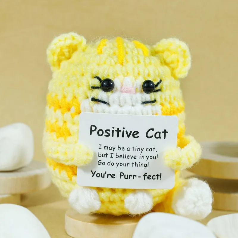 Komik Tığ İşi Olumlu Kedi Bebe - Home Textiles Europe incelemesi ve fiyatı