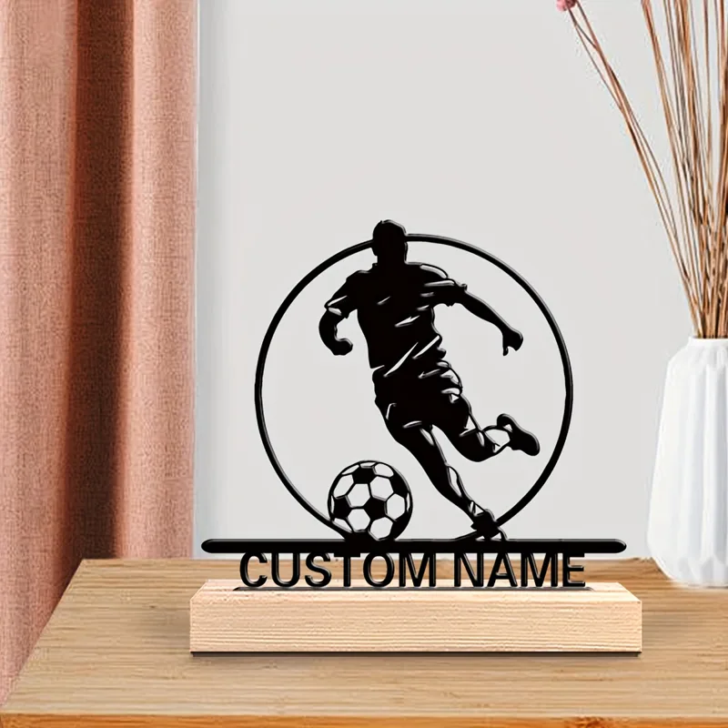İsme Özel Metal Futbolcu Heyke - Home Textiles Products incelemesi ve fiyatı