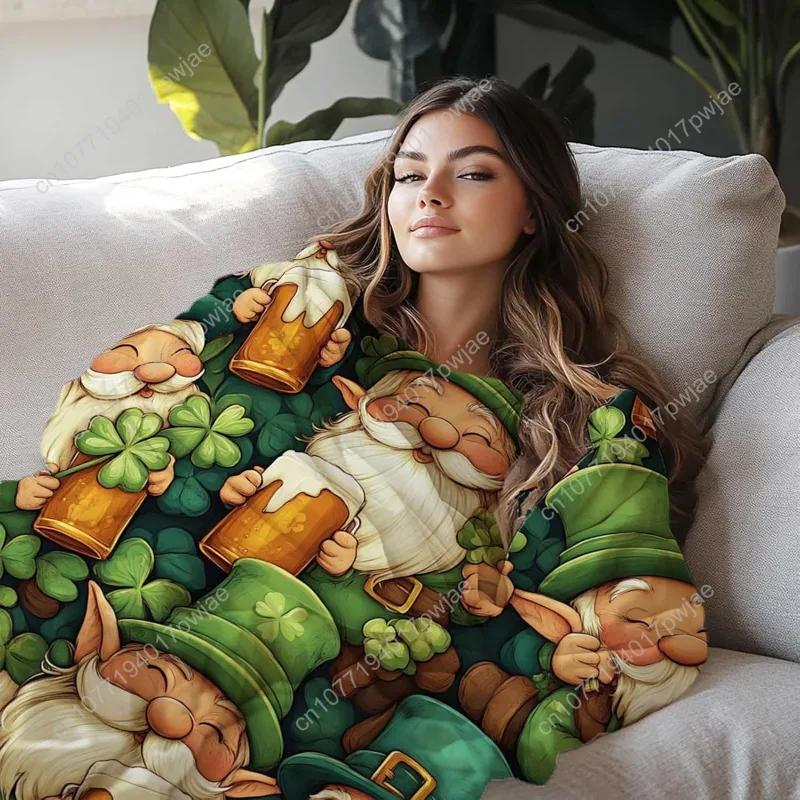 Aziz Patrick Günü Gnome Battan - Home Textiles Blanket incelemesi ve fiyatı