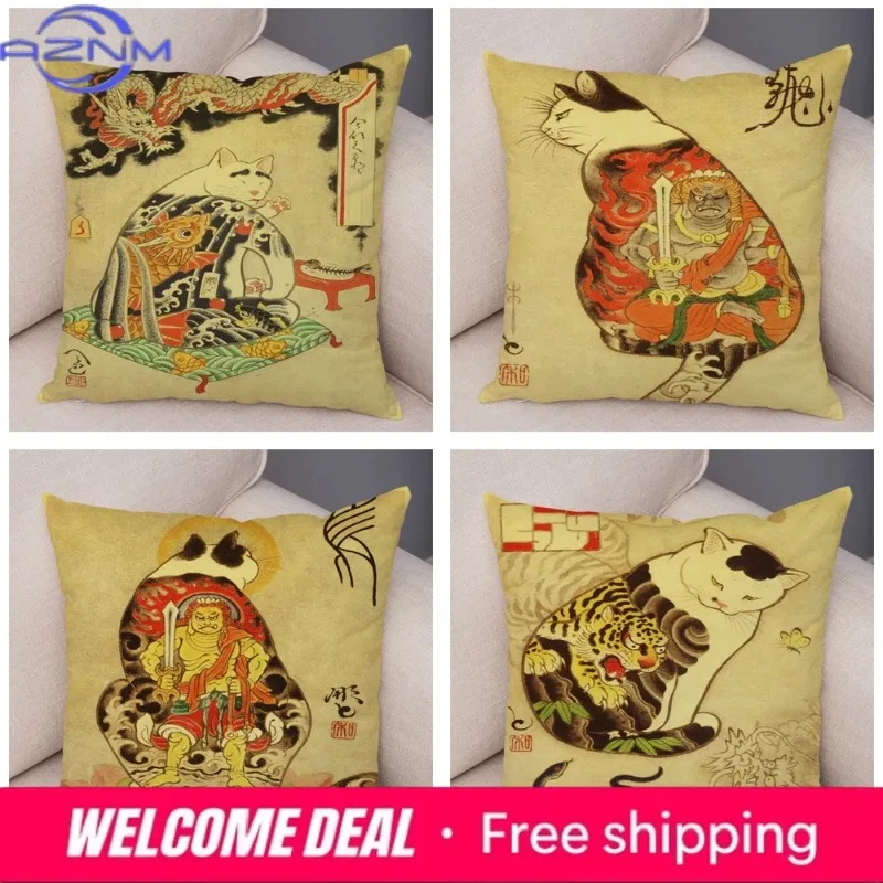 Vintage Japon Samuray Kedi Döv - Japanese Home Textiles incelemesi ve fiyatı