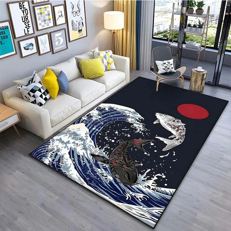 Japon Sanatı Kanagawa Dalgalar - Japanese Home Textiles incelemesi ve fiyatı