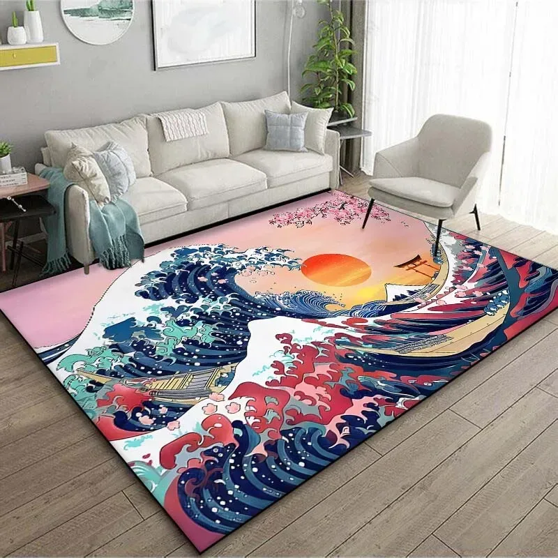Japon Sanatı Kanagawa Dalgalar - Japanese Home Textiles incelemesi ve fiyatı