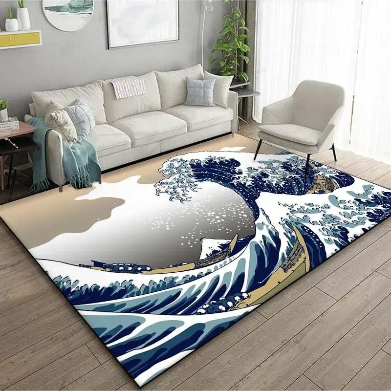 Japon Sanatı Kanagawa Dalgalar - Japanese Home Textiles incelemesi ve fiyatı