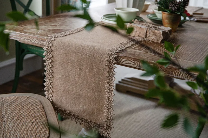 Yeni Basit Dantel Doğal Vintag - Home Textiles News incelemesi ve fiyatı