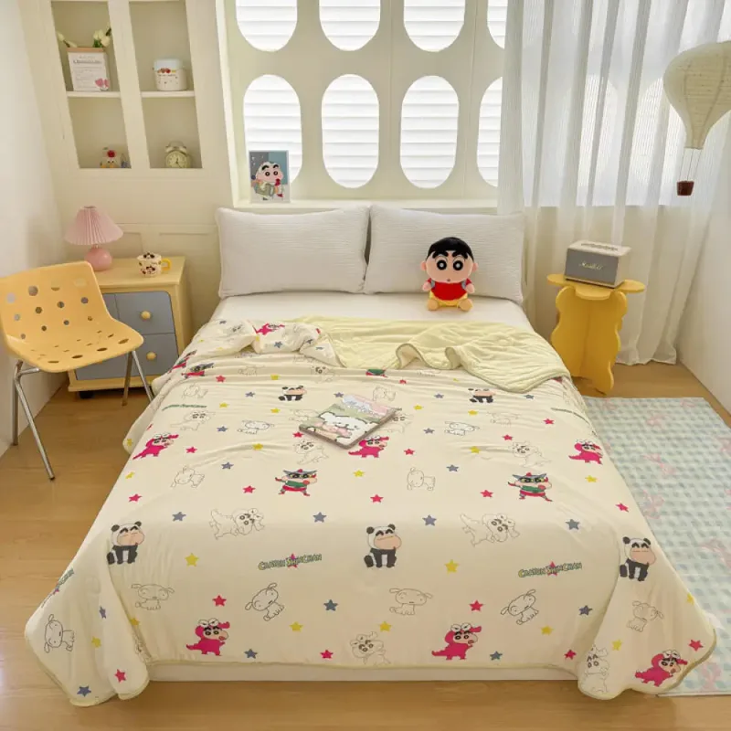 Kawaii Crayon Shin-Chan Yaz Yo - Home Textiles Blanket incelemesi ve fiyatı