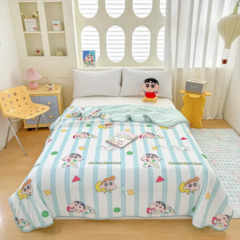 Kawaii Crayon Shin-Chan Yaz Yo - Home Textiles Blanket incelemesi ve fiyatı