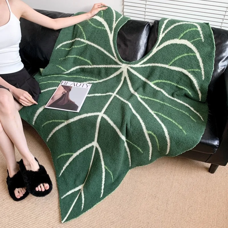 Yaratıcı Örme Yaprak Desenli K - Home Textiles Europe incelemesi ve fiyatı